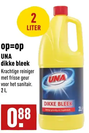 ALDI Una dikke bleek 2L aanbieding