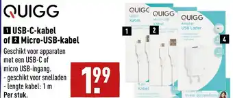 ALDI USB-C-kabel of micro-USB-kabel aanbieding