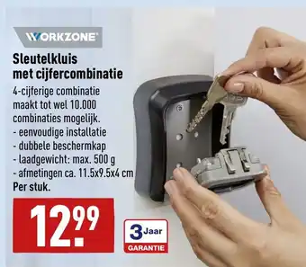 ALDI Sleutelkluis met cijfercombinatie aanbieding