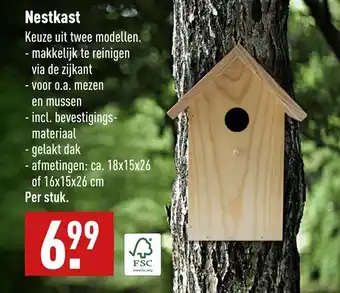 ALDI Nestkast aanbieding