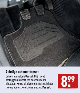 ALDI 4-delige automattenset aanbieding