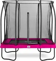 Fitwinkel.nl Salta Comfort Edition Trampoline met Veiligheidsnet - 153 x 214 cm - Roze aanbieding