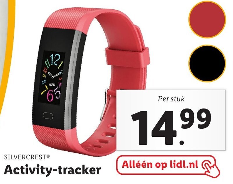 Activitytracker aanbieding bij Lidl
