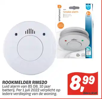 Dekamarkt Rookmelder rm520 aanbieding