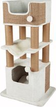 Bol.com Trixie Krabpaal Lucano Wit/Taupe - 58X48X110 CM aanbieding