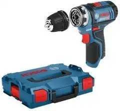 Toolnation Bosch Blauw GSR 12V-15 FC Accuschroefboormachine 12V Body in L-Boxx 06019F6002 aanbieding