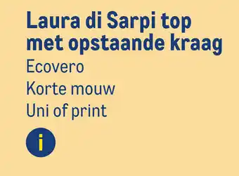 Makro Top met opstaande kraag aanbieding