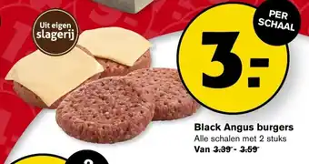 Hoogvliet Black angus burgers aanbieding