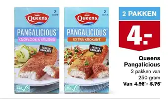 Hoogvliet Queens pangalicious 250g aanbieding