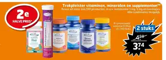 Trekpleister Vitaminen, mineralen en supplementen 2 stuks aanbieding