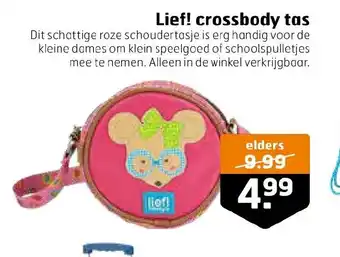 Trekpleister Lief! crossbody tas aanbieding