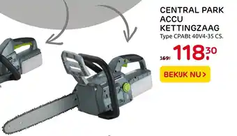 Praxis Central Park Accu kettingzaag | CPABt 40V4-35CS aanbieding