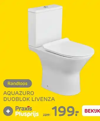 Praxis Aquazuro Duoblok Livenza aanbieding