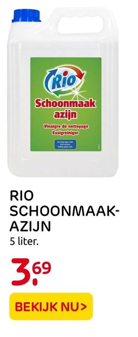 Praxis Rio schoonmaakazijn aanbieding