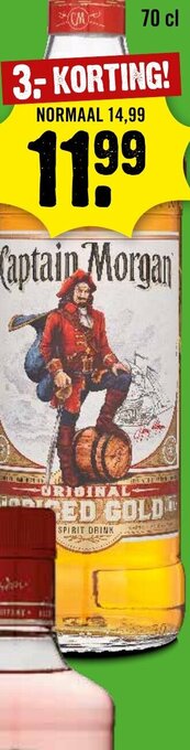 Dirck 3 Captain Morgan aanbieding