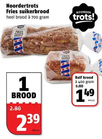 Poiesz Noordertrots Fries suikerbrood aanbieding