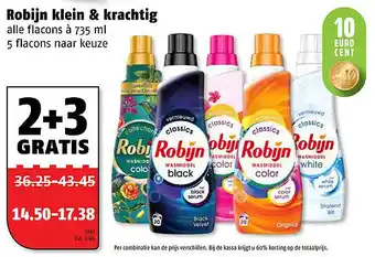 Poiesz Robijn klein & krachtig aanbieding