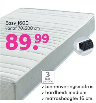 Leen Bakker Easy 1600 aanbieding