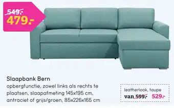 Leen Bakker Slaapbank bern aanbieding