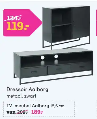 Leen Bakker Dressoir aalbora aanbieding