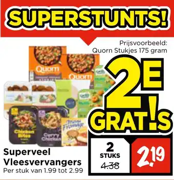 Vomar Voordeelmarkt Superveel Vleesveryangers aanbieding