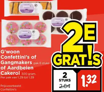 Vomar Voordeelmarkt G'woon Confettini's aanbieding