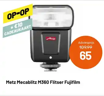 Kamera Express Metz Mecablitz M360 Flitser Fujifilm aanbieding