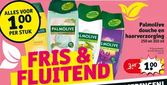 Kruidvat Palmolive douche en haarverzorging aanbieding