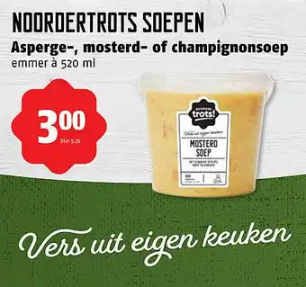 Poiesz Asperge-, mosterd- of champignonsoep aanbieding