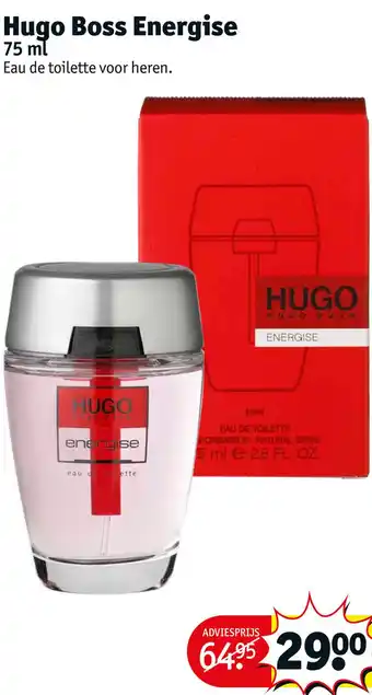 Kruidvat Hugo Boss Energise aanbieding