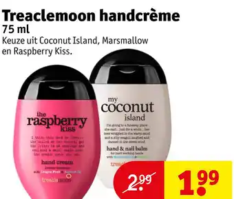 Kruidvat Treaclemoon hạndcrème aanbieding