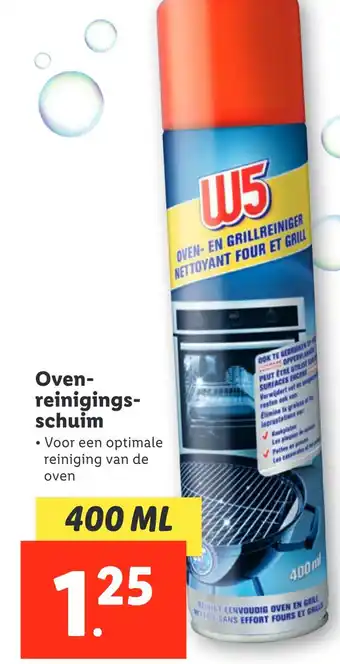 Lidl Oven- reinigings- schuim aanbieding