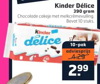 Trekpleister Kinder délice aanbieding