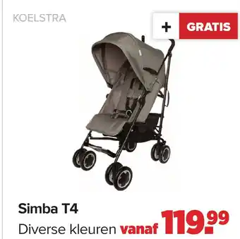 Baby-Dump Simba T4 aanbieding