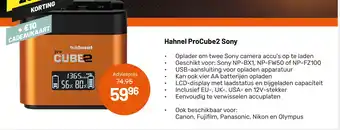 Kamera Express Hahnel ProCube2 Sony aanbieding