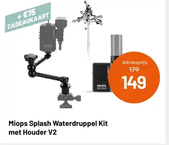 Kamera Express Miops Splash Waterdruppel Kit met Houder V2 aanbieding