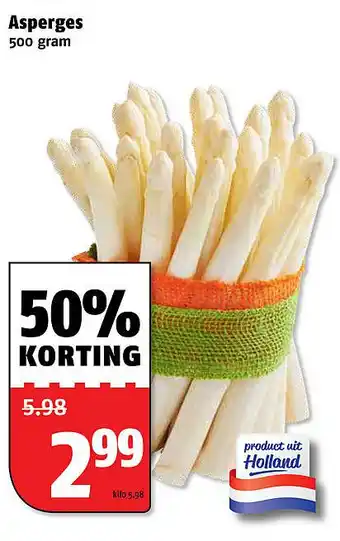 Poiesz Asperges aanbieding