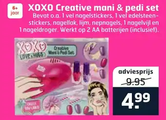 Trekpleister XOXO Creative mani & pedi set aanbieding