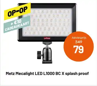 Kamera Express Metz mecalight LED L1000 BC X splash proof aanbieding