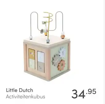 Baby & Tiener Little dutch activiteitenkubus aanbieding