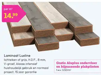 Leen Bakker Laminaat luxline aanbieding