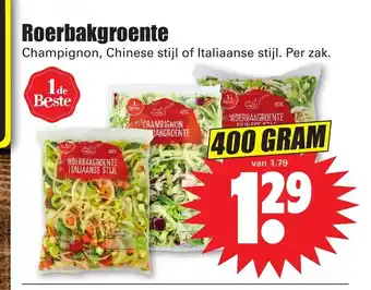 Dirk Roerbakgroente 400 gram aanbieding