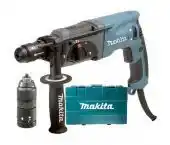 Gereedschapcentrum Makita HR2470FT SDS-plus Combihamer incl. snelspanboorkop in koffer - 780W - 2.4J aanbieding