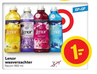 Coop Lenor wasverzachter flacon 460 ml aanbieding