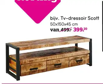 Leen Bakker Tv-dressoir Scott aanbieding