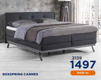 TotaalBED Boxspring Cannes aanbieding