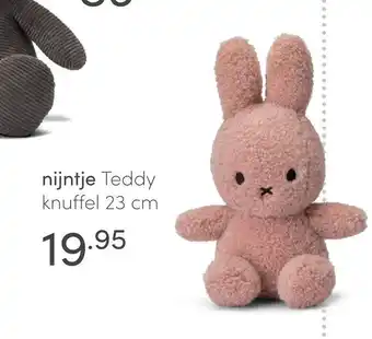 Baby & Tiener nijntje Teddy knuffel 23 cm aanbieding