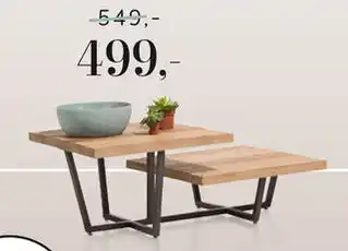 Xooon Salontafel Denmark aanbieding