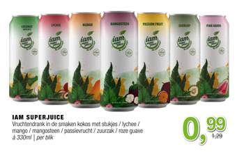 Amazing Oriëntal Iam Superjuice aanbieding