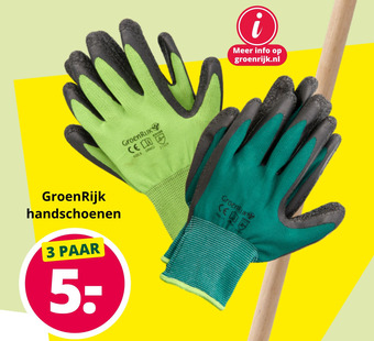 GroenRijk GroenRijk handschoenen aanbieding